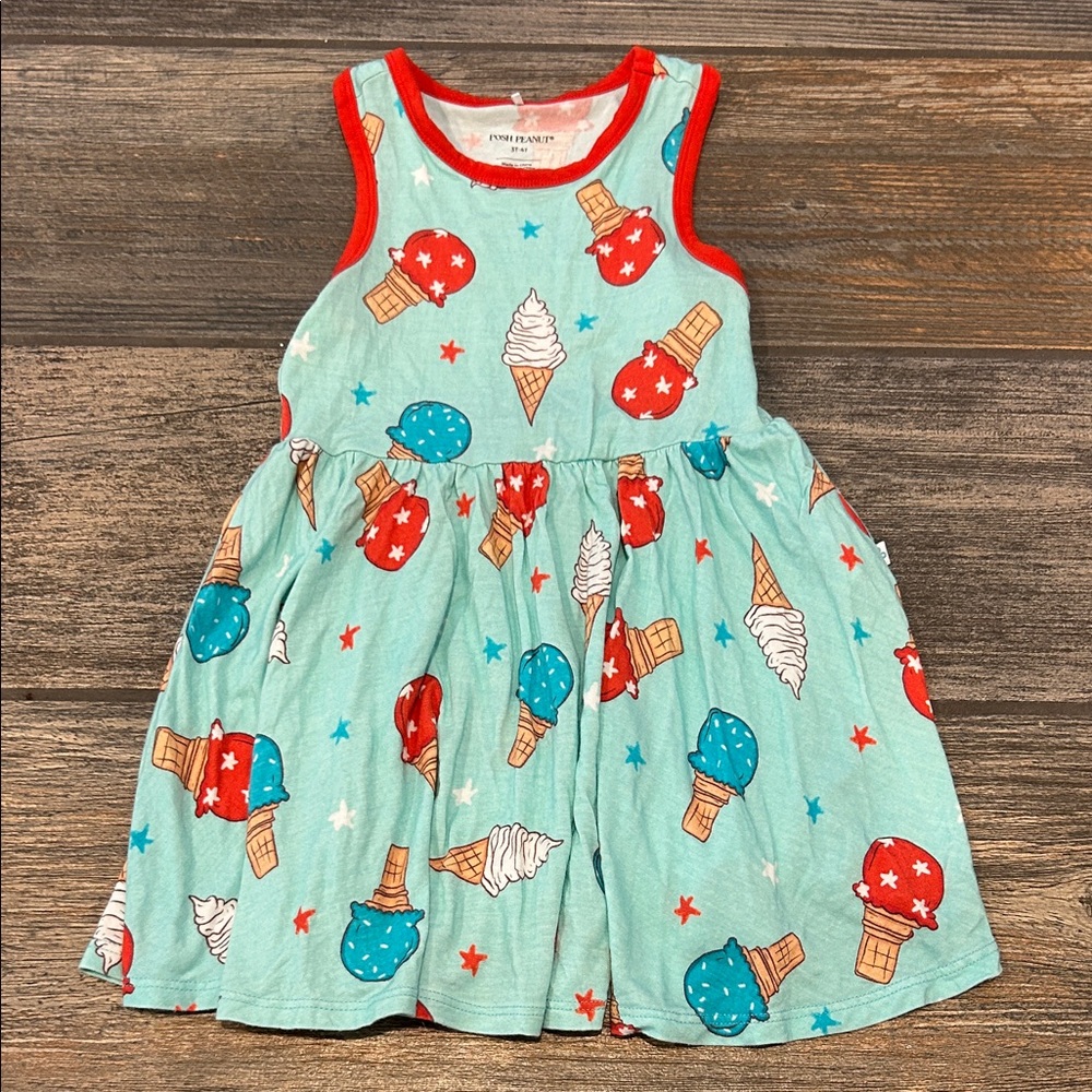 Posh Peanut Racerback Twirl Dress